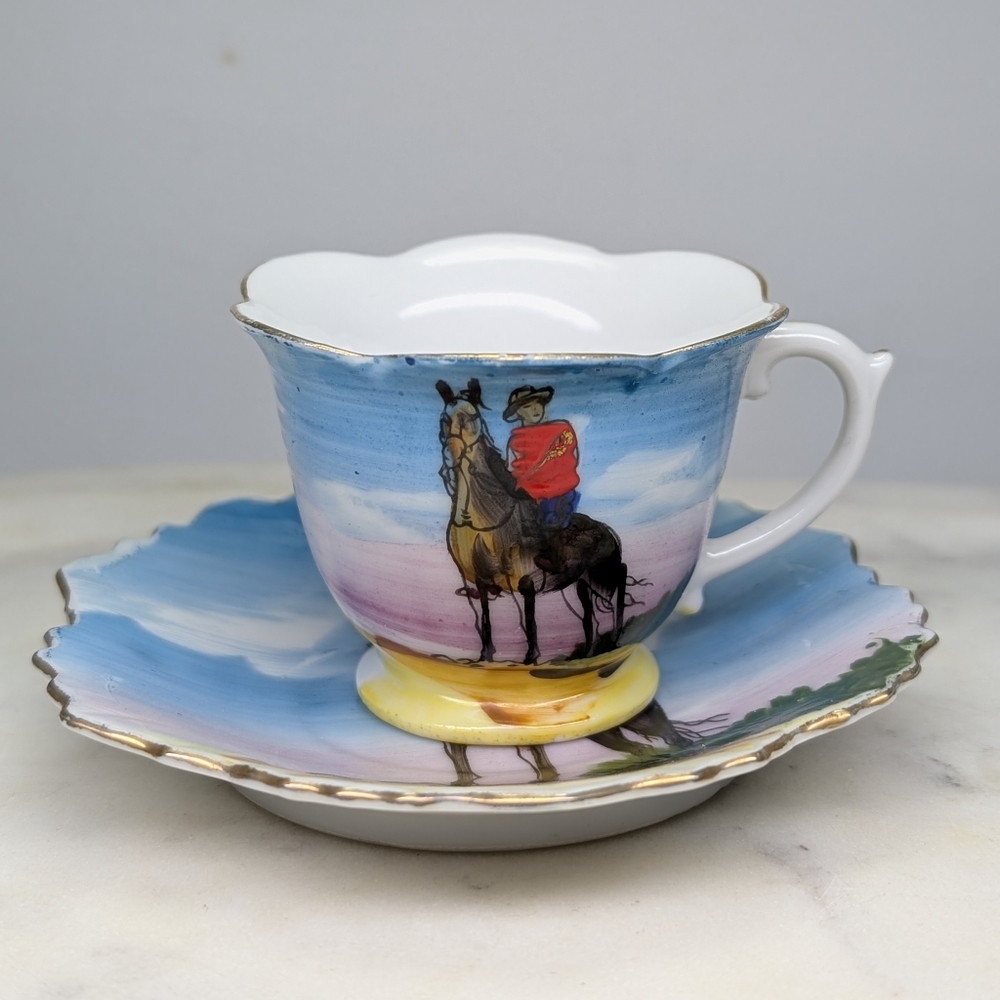 *FREE with purchase* RCMP Collectible Small Cup & Saucer